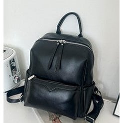 Less is More – Multifunktionaler Damenrucksack aus Lederimitat (2 Farboptionen)