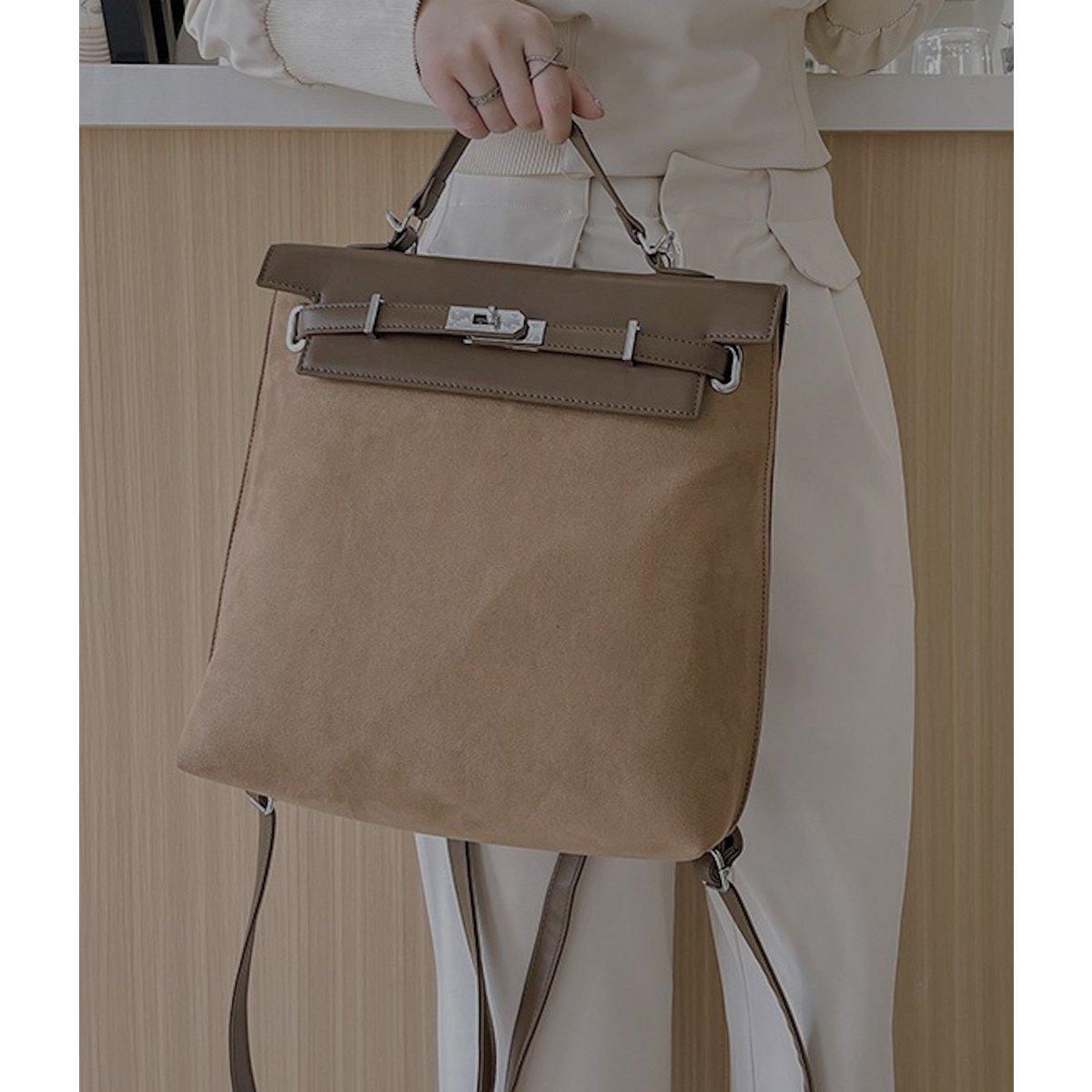 The Memory – 2-in-1 Rucksack & Umhängetasche im Vintage-Design