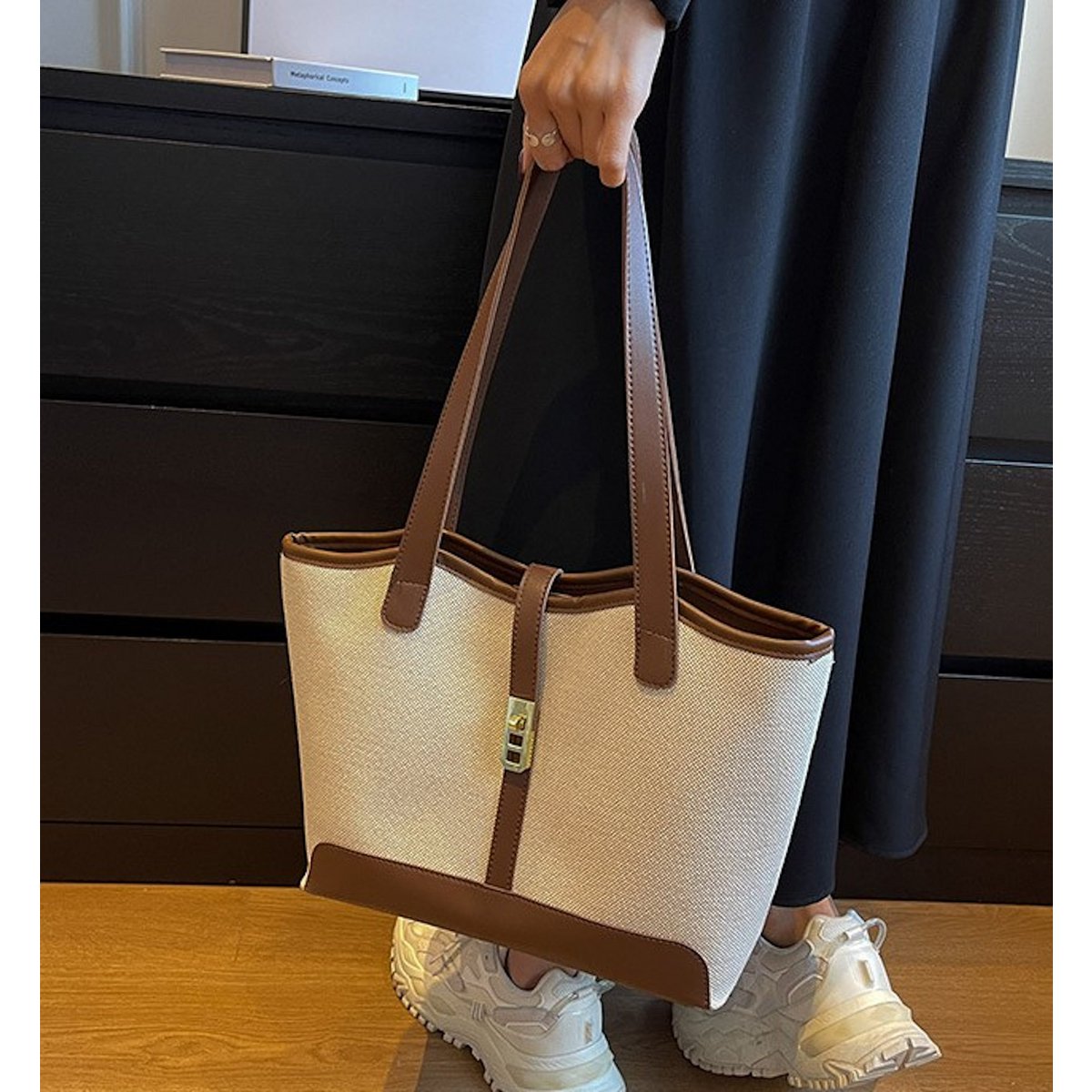 👜 Be classy Canvas-Umhängetasche Damen | Elegant & praktisch
