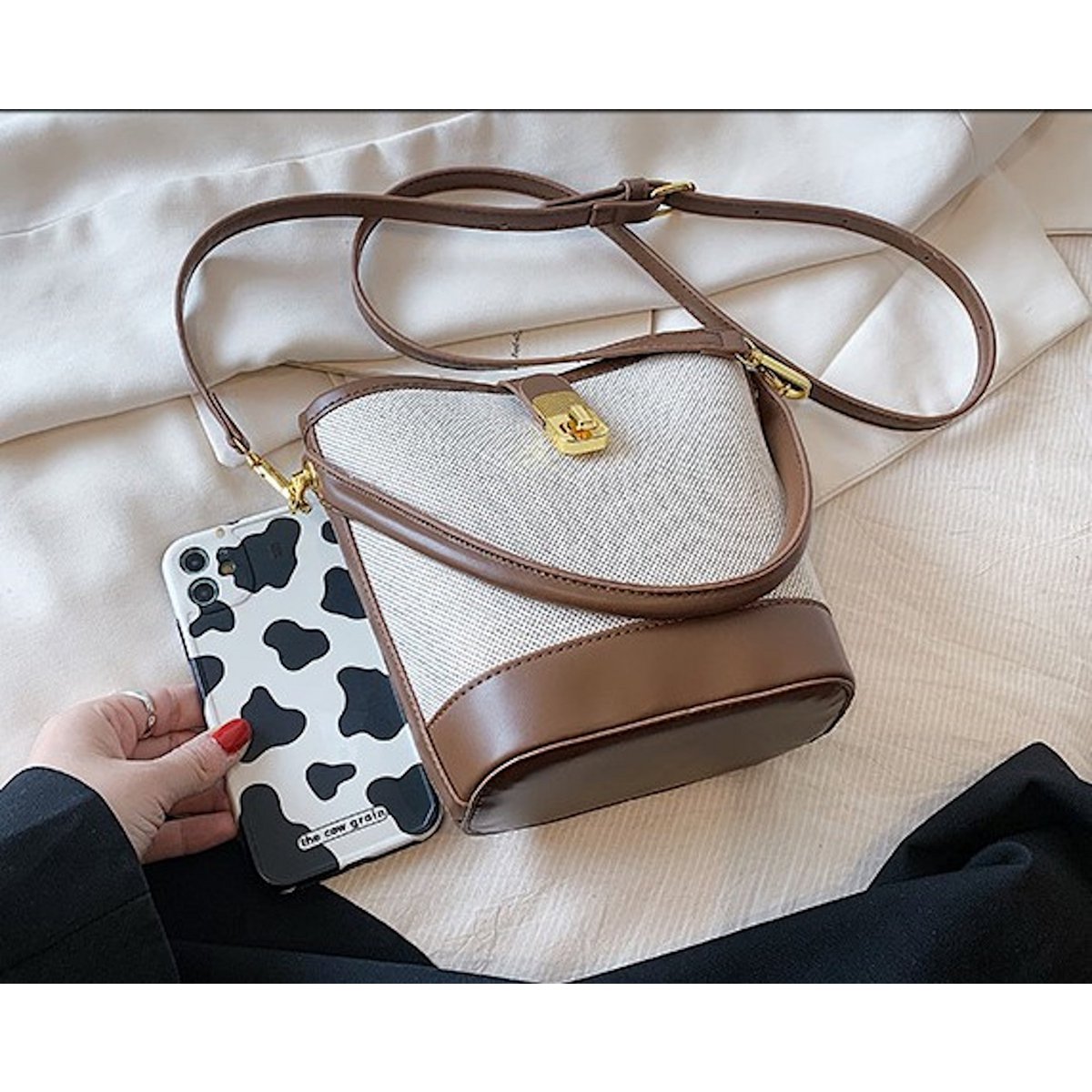 The Little Mighty – Kleine Handtasche mit Schultergurt (2 Farboptionen)