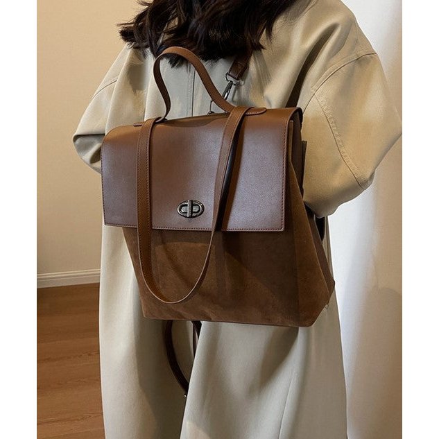Damenrucksack "Feel your Style" (2 Farboptionen – Braun & Beige )