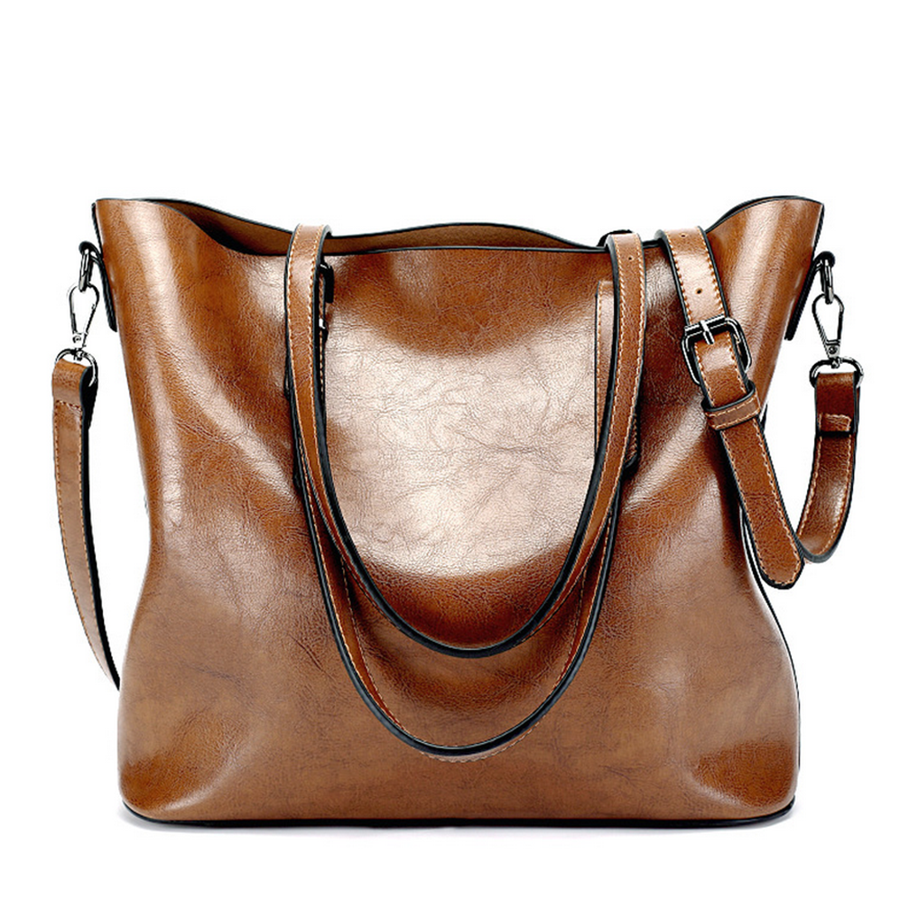 Damen Handtasche Leder Umhängetasche (2 Farboptionen)