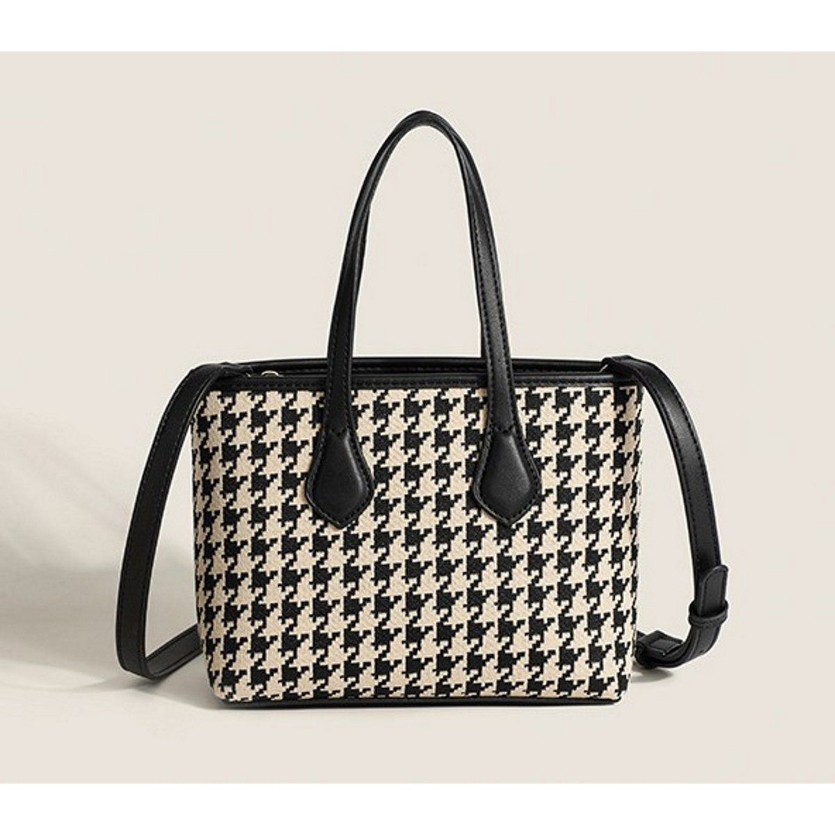 Die Little Lady – Karierte kleine Handtasche / Umhängetasche