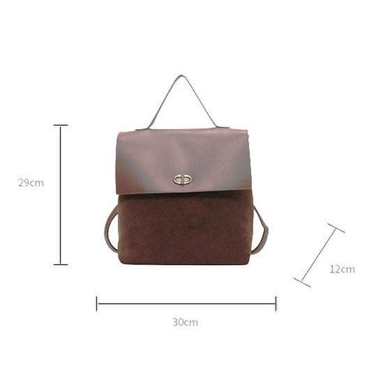 Damenrucksack "Feel your Style" (2 Farboptionen – Braun & Beige )