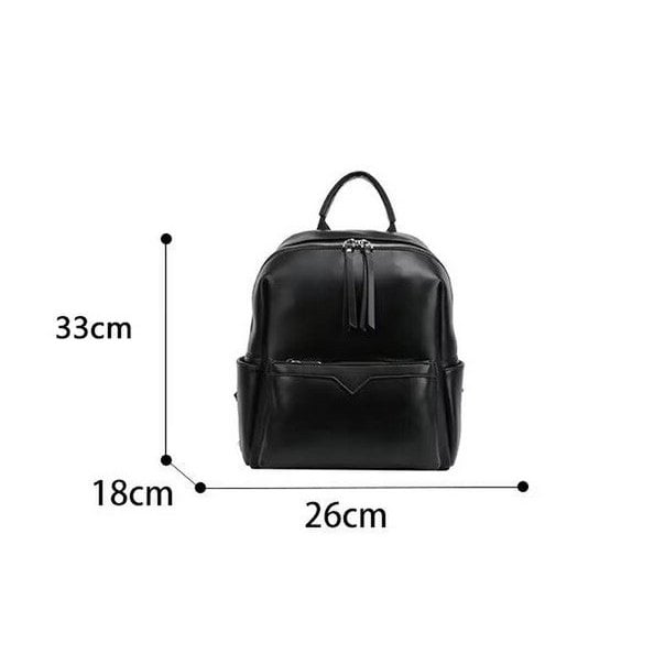Less is More – Multifunktionaler Damenrucksack aus Lederimitat (2 Farboptionen)
