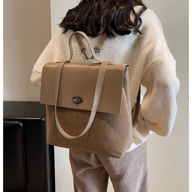 Damenrucksack "Feel your Style" (2 Farboptionen – Braun & Beige )