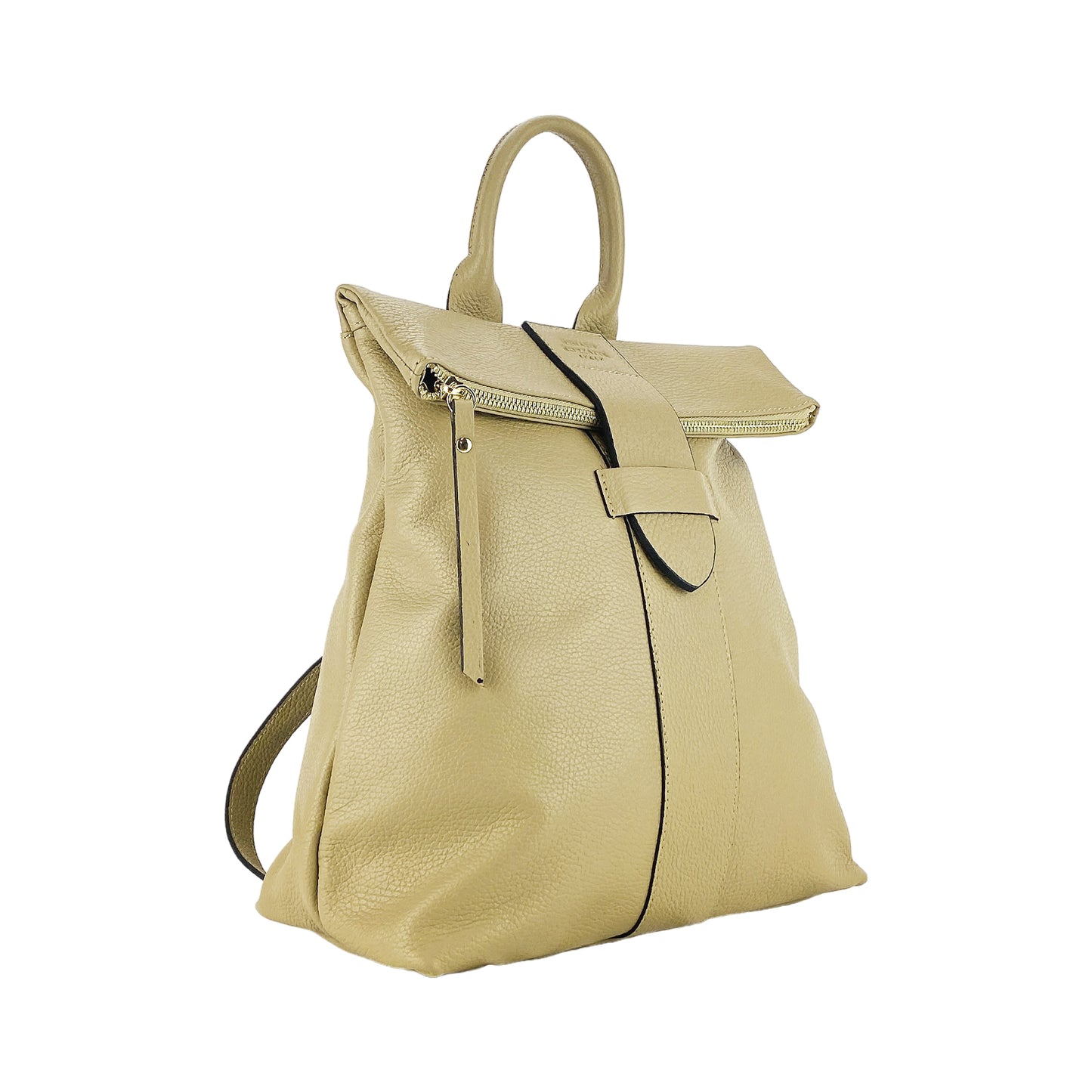 LISA – Weicher Damenrucksack aus echtem italienischem Leder RENATO BORZATTA – Italy since 1978