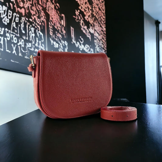 CAMILLA – Elegante Umhängetasche aus echtem italienischem Leder