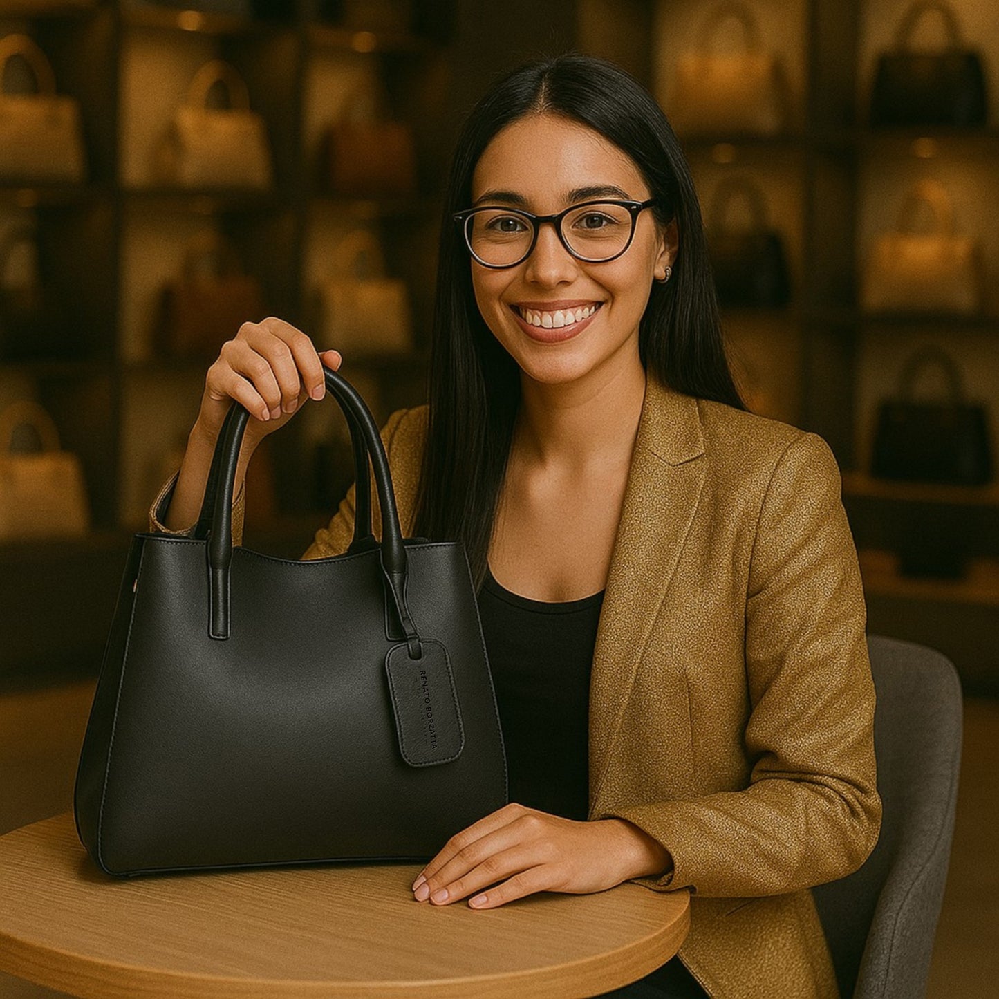 DIVA – Exklusive Handtasche aus echtem italienischem Leder Eleganz, Handwerkskunst und Funktionalität – Made in Italy.
