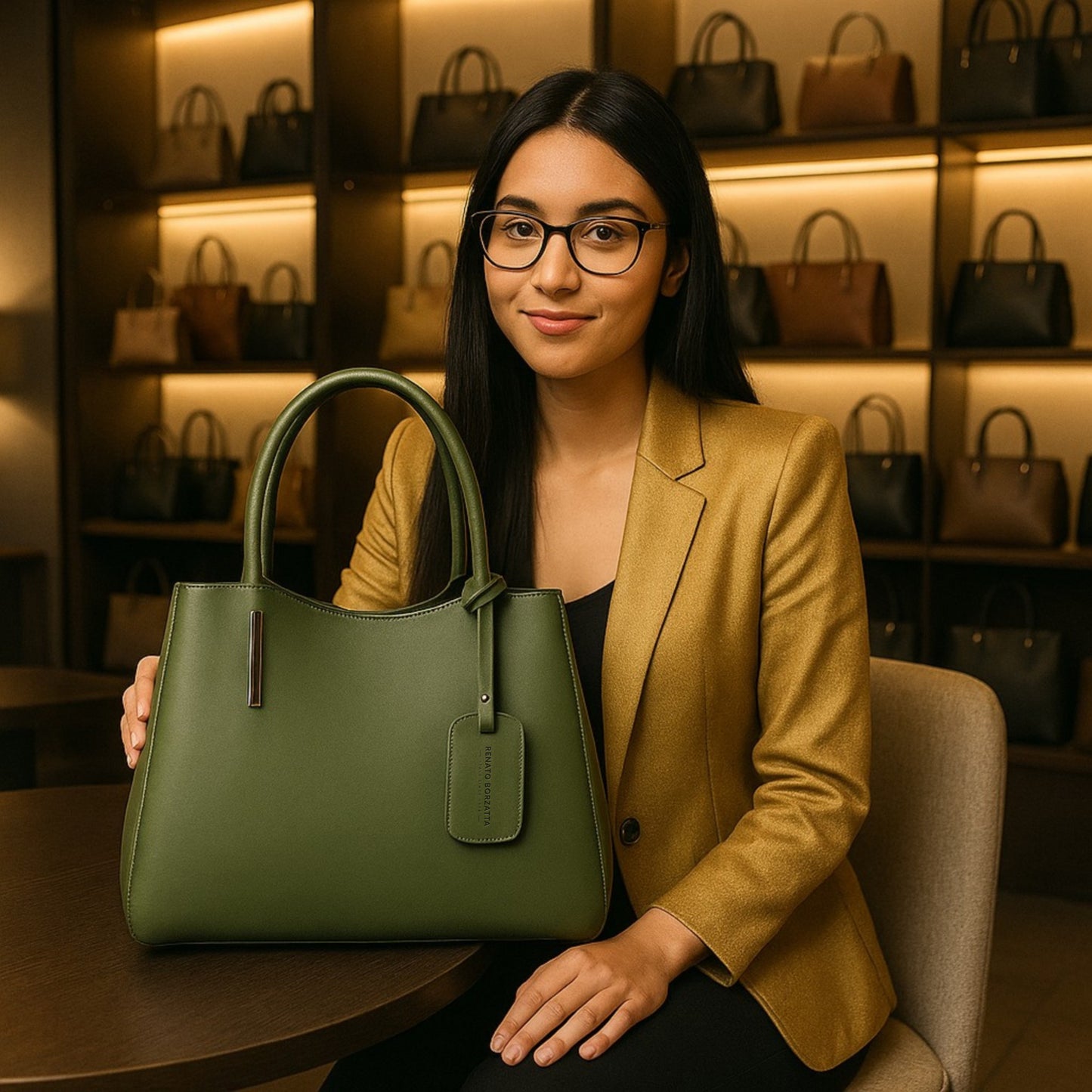 DIVA – Exklusive Handtasche aus echtem italienischem Leder Eleganz, Handwerkskunst und Funktionalität – Made in Italy.
