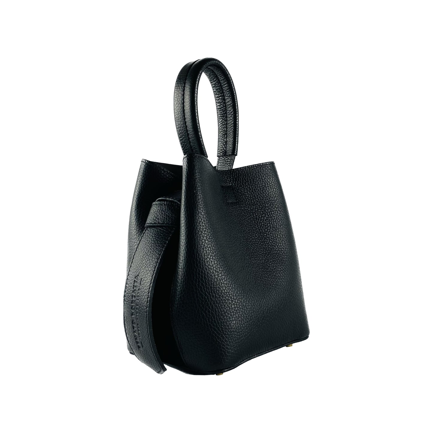 GAIA – Beuteltasche aus echtem italienischem Leder RENATO BORZATTA – Italy since 1978