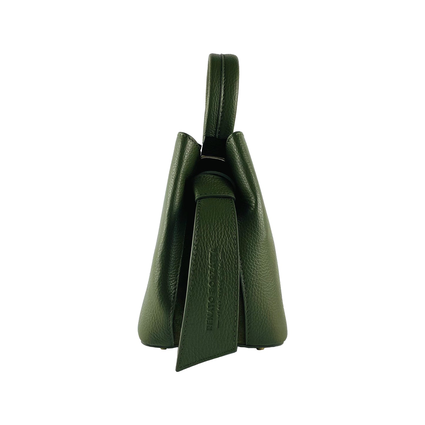 GAIA – Beuteltasche aus echtem italienischem Leder RENATO BORZATTA – Italy since 1978