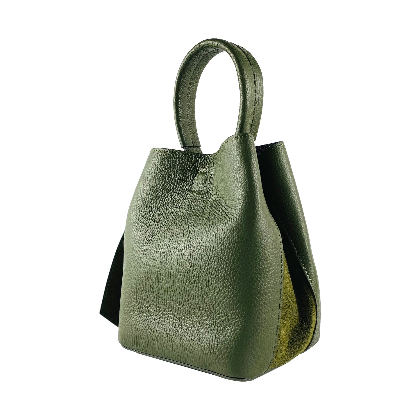 GAIA – Beuteltasche aus echtem italienischem Leder RENATO BORZATTA – Italy since 1978