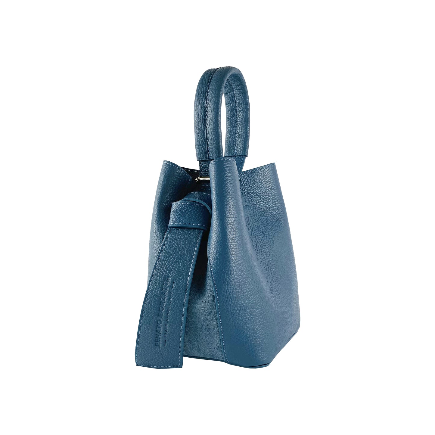 GAIA – Beuteltasche aus echtem italienischem Leder RENATO BORZATTA – Italy since 1978