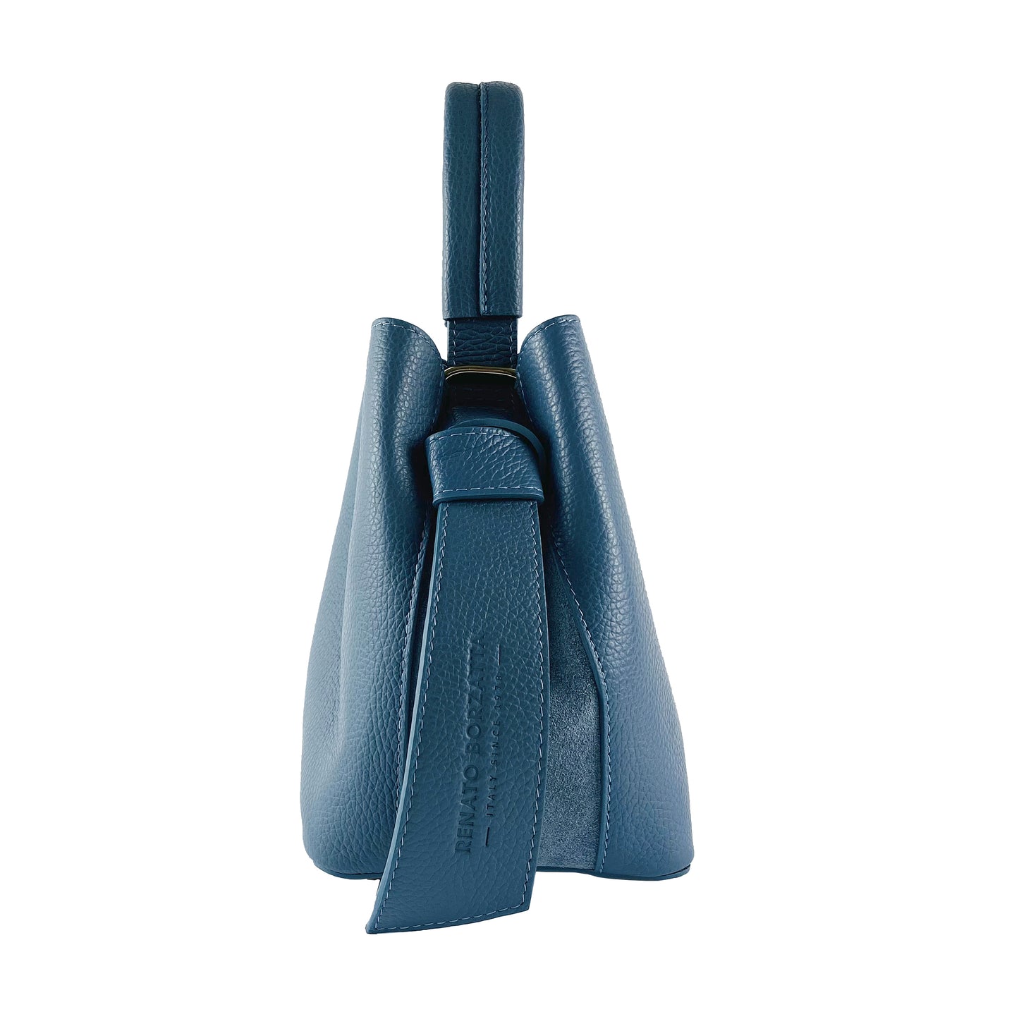GAIA – Beuteltasche aus echtem italienischem Leder RENATO BORZATTA – Italy since 1978