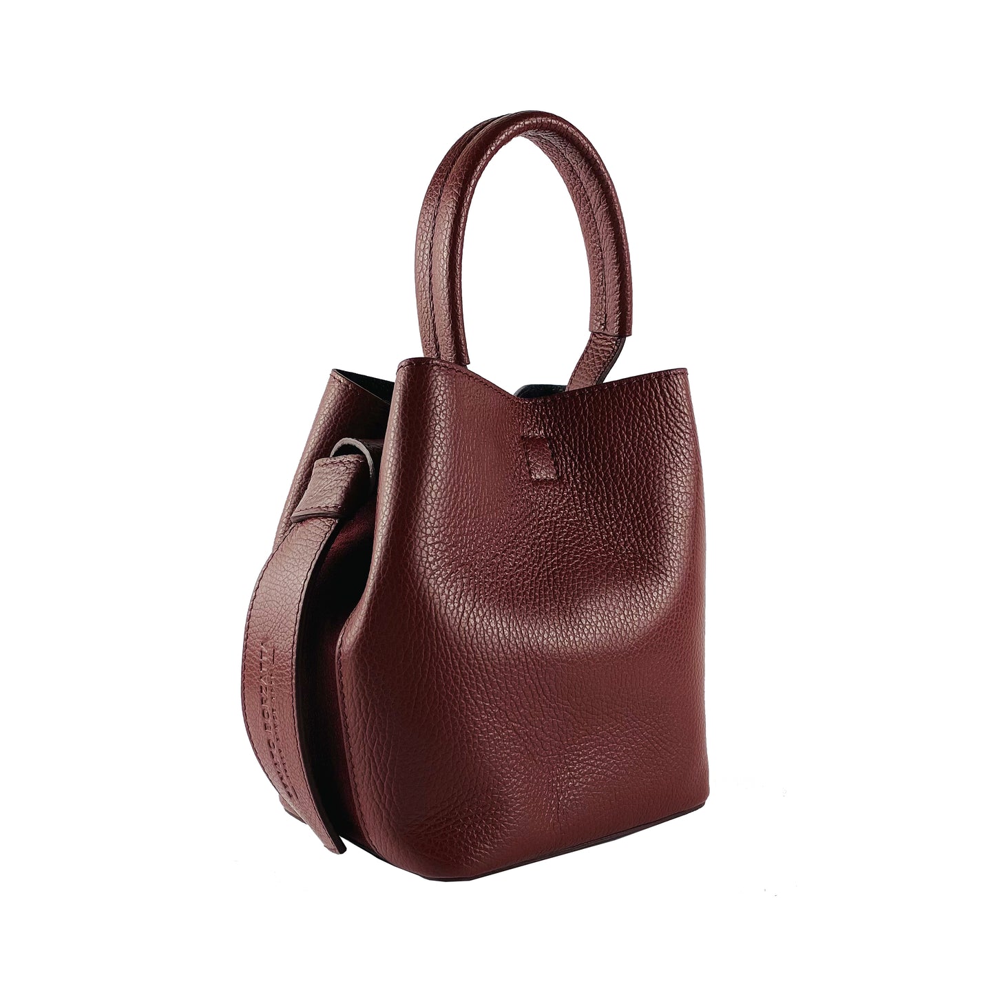 GAIA – Beuteltasche aus echtem italienischem Leder RENATO BORZATTA – Italy since 1978