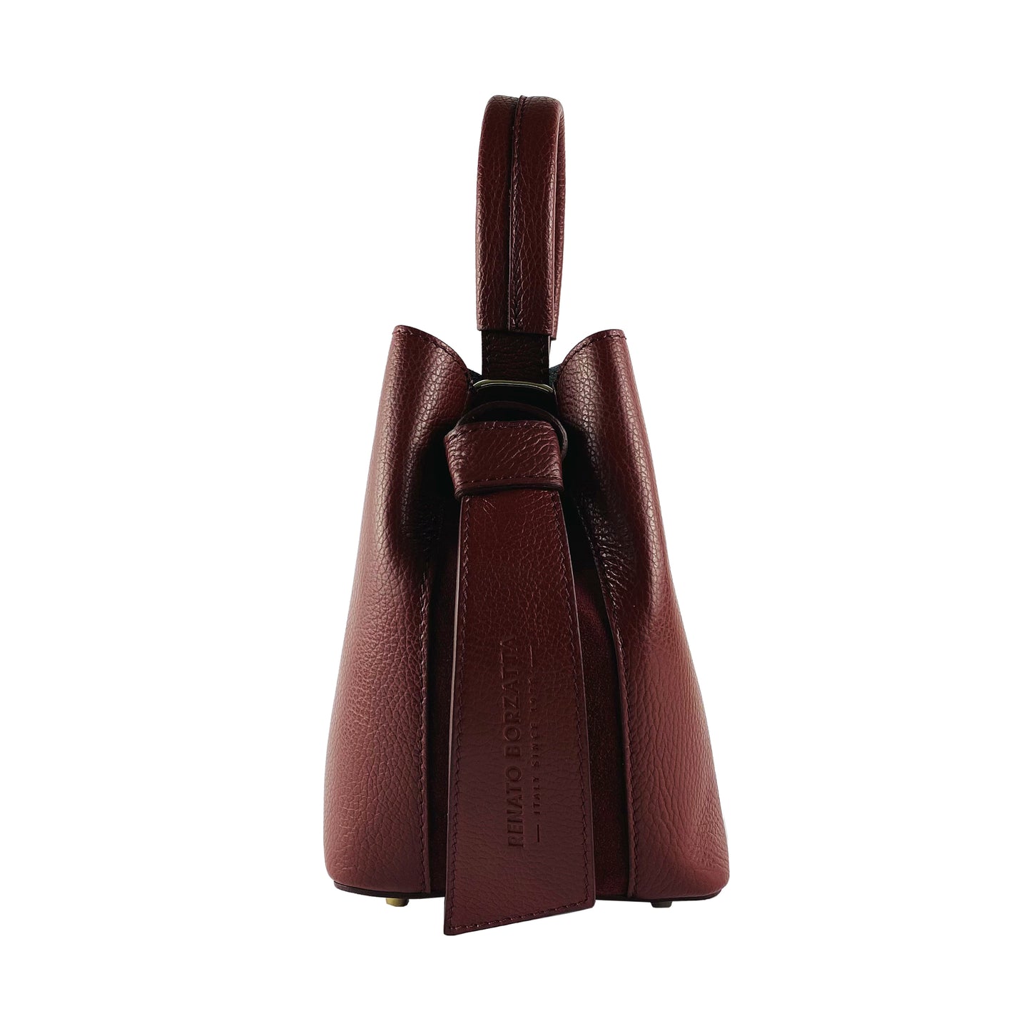 GAIA – Beuteltasche aus echtem italienischem Leder RENATO BORZATTA – Italy since 1978