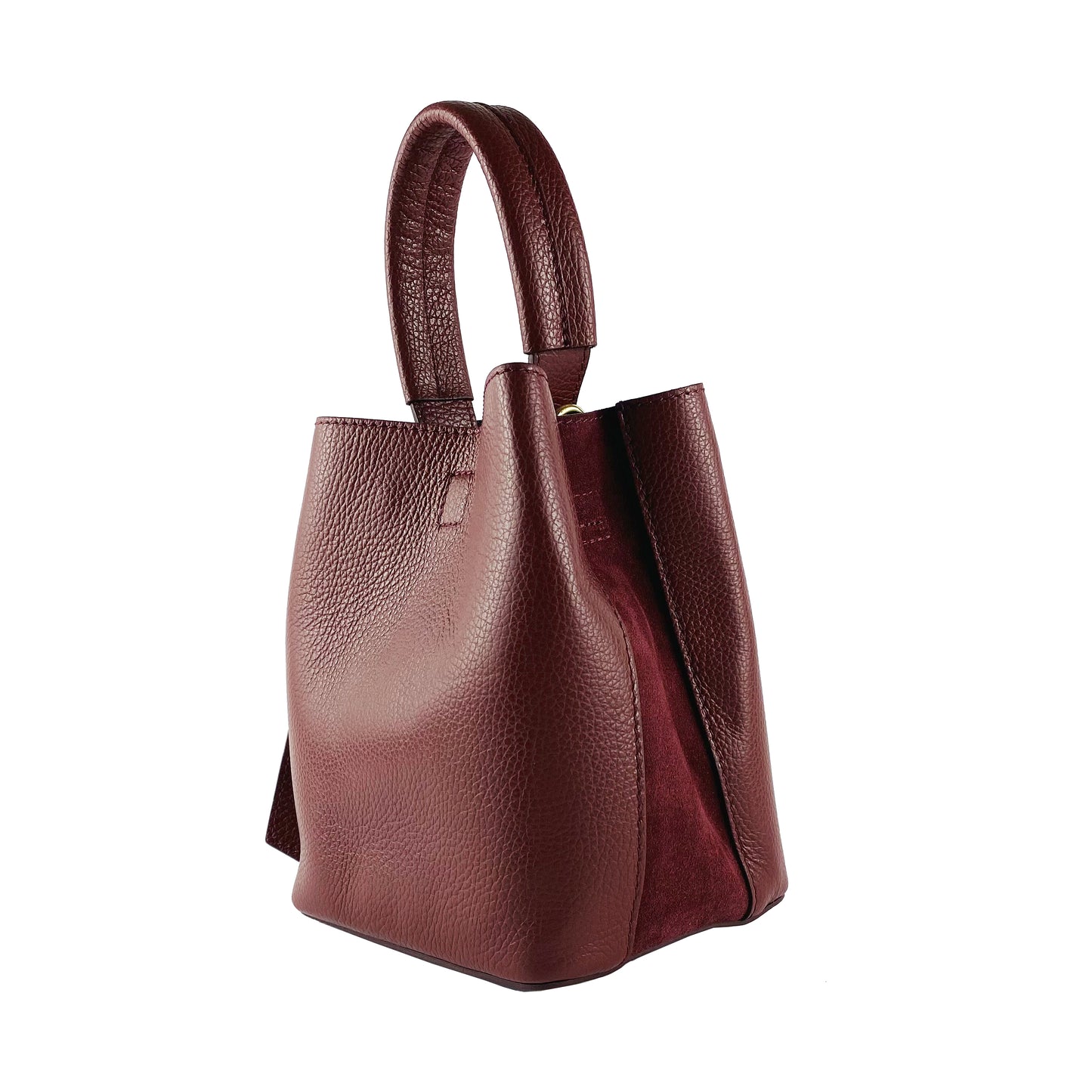 GAIA – Beuteltasche aus echtem italienischem Leder RENATO BORZATTA – Italy since 1978