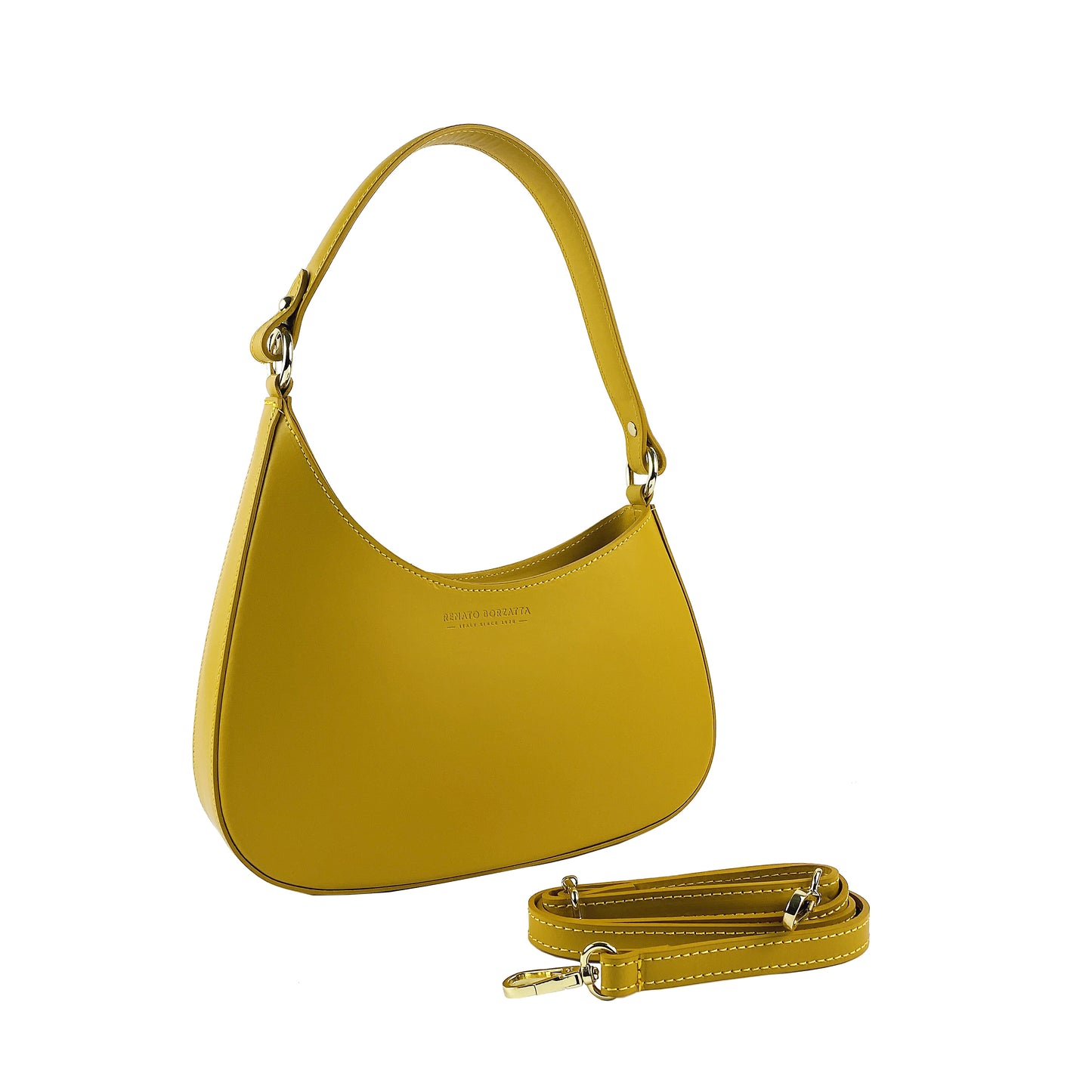 LUNA hobo bag made of genuine leather | Made in Italy