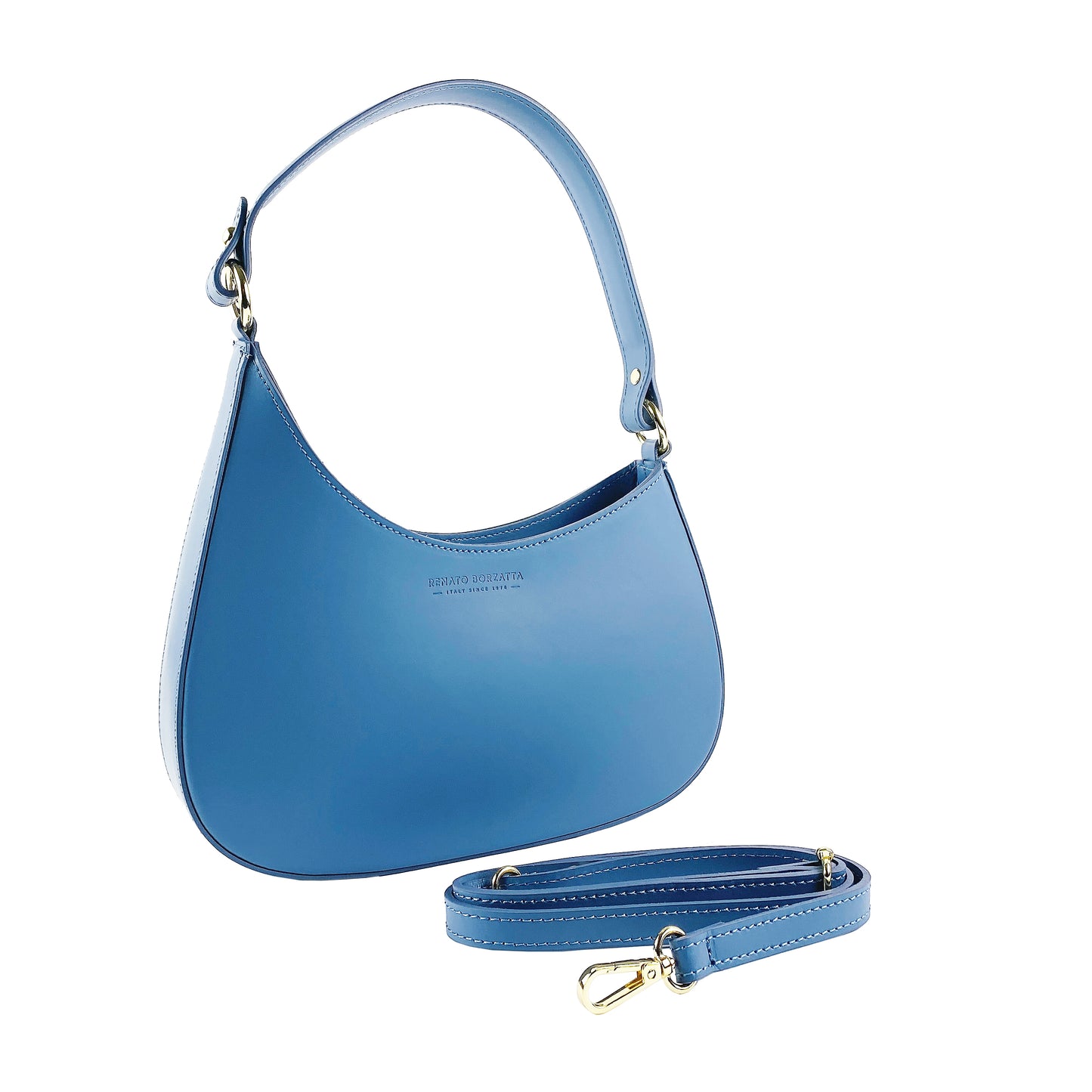 LUNA hobo bag made of genuine leather | Made in Italy