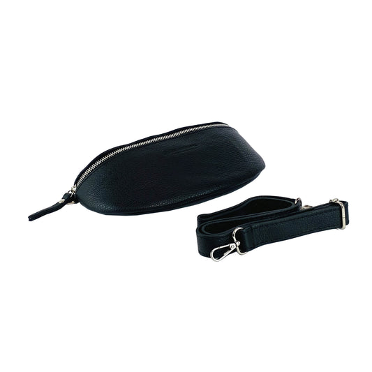 LUCE – Gürteltasche aus echtem italienischem Leder RENATO BORZATTA – Italy since 1978