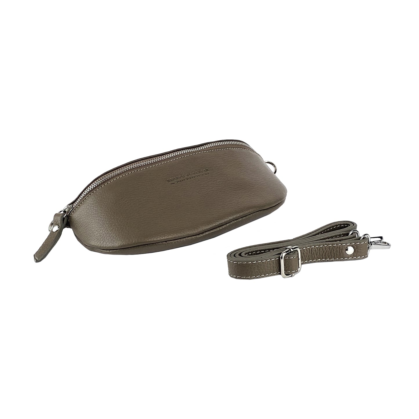 LUCE – Gürteltasche aus echtem italienischem Leder RENATO BORZATTA – Italy since 1978