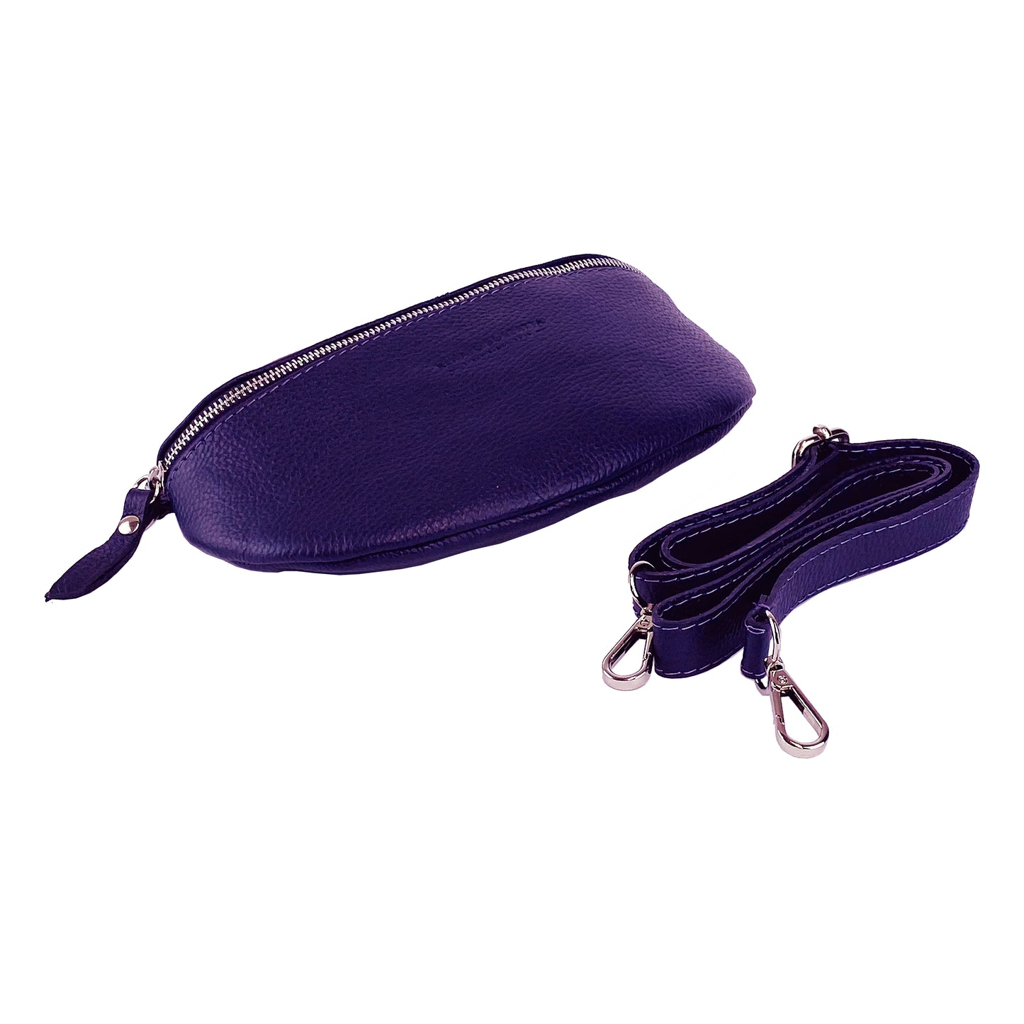 LUCE – Gürteltasche aus echtem italienischem Leder RENATO BORZATTA – Italy since 1978
