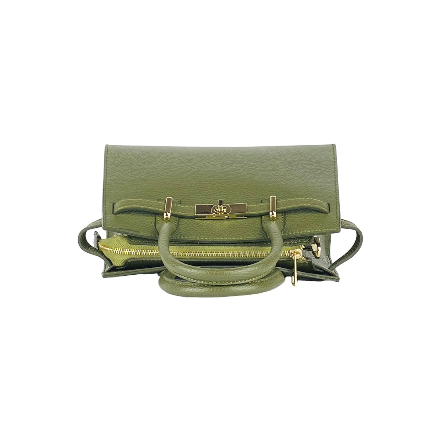 SYDNEY – Convertible shopping bag made of genuine leather, Made in Italy