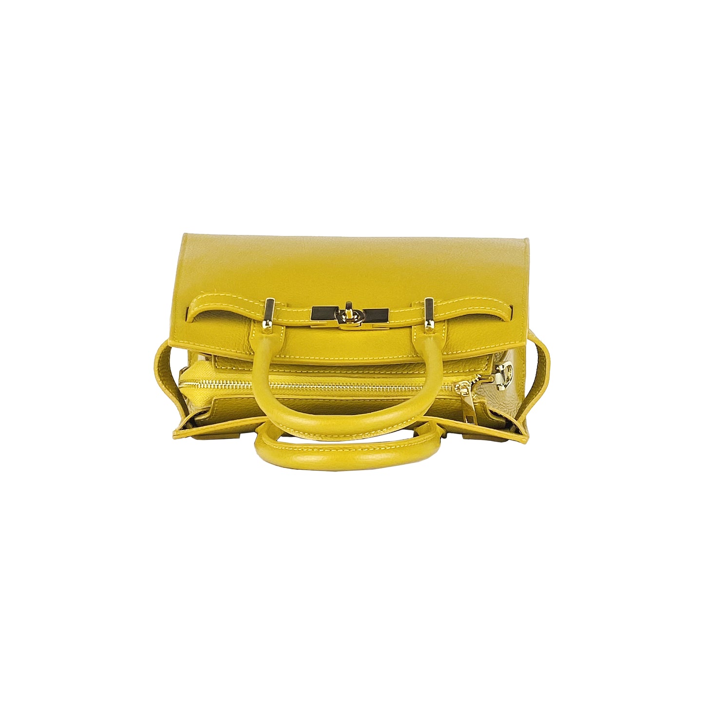 SYDNEY – Convertible shopping bag made of genuine leather, Made in Italy