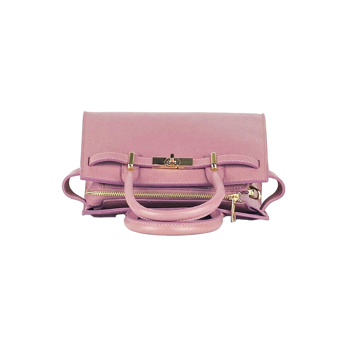 SYDNEY – Convertible shopping bag made of genuine leather, Made in Italy