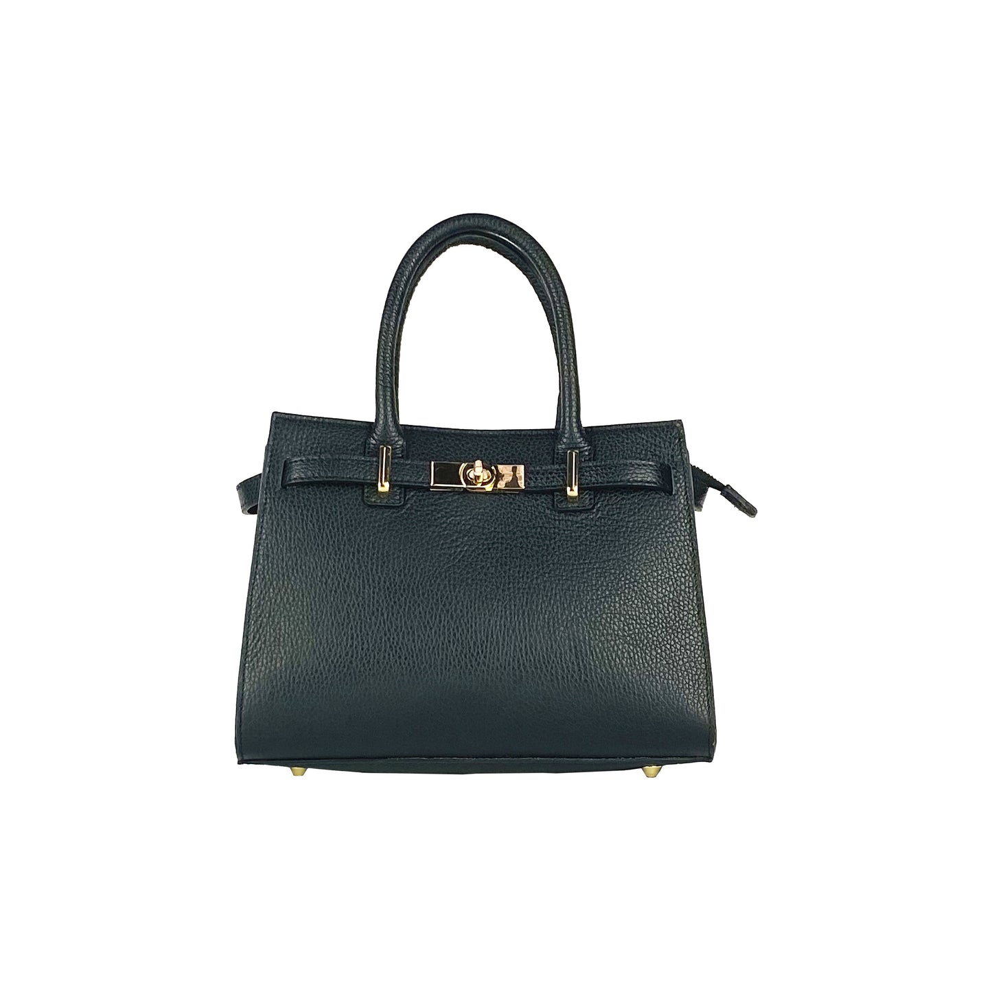 SYDNEY – Convertible shopping bag made of genuine leather, Made in Italy