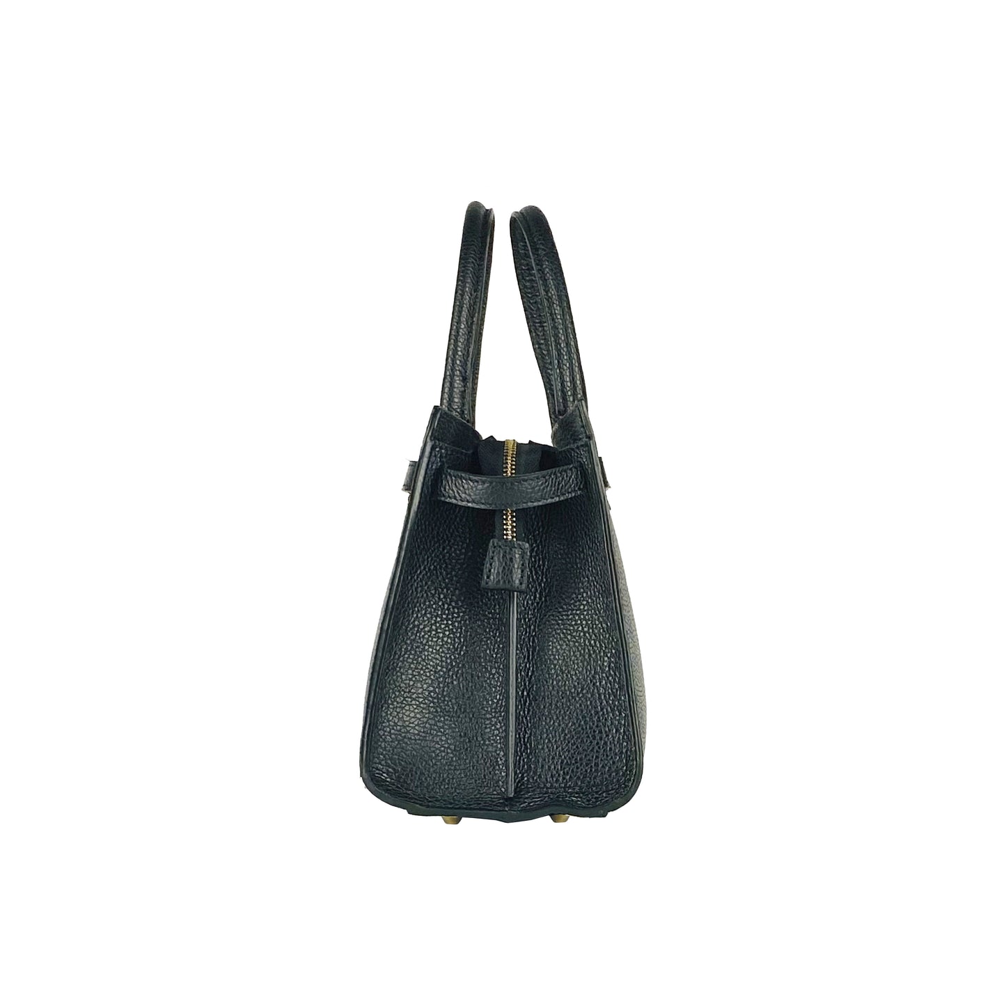 SYDNEY – Convertible shopping bag made of genuine leather, Made in Italy