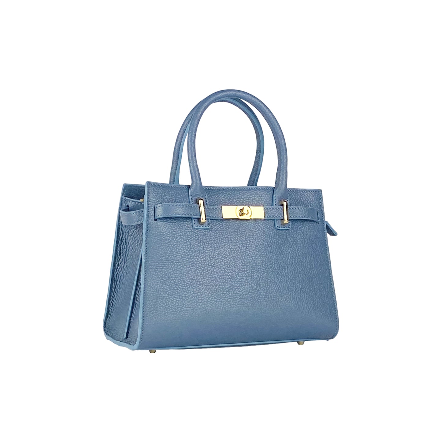 SYDNEY – Convertible shopping bag made of genuine leather, Made in Italy