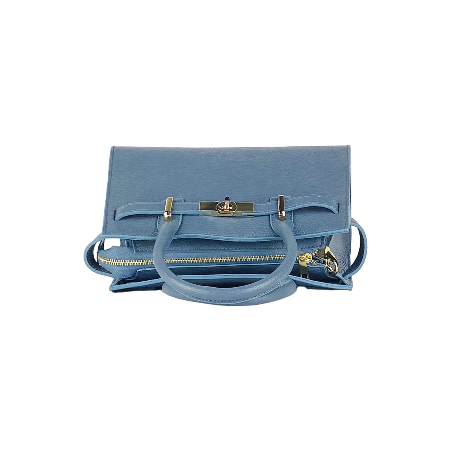 SYDNEY – Convertible shopping bag made of genuine leather, Made in Italy