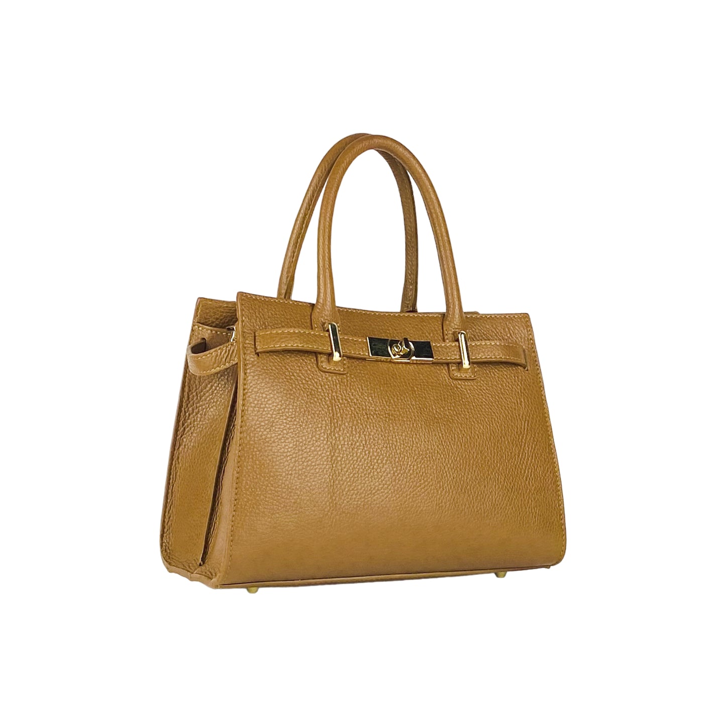 SYDNEY – Convertible shopping bag made of genuine leather, Made in Italy