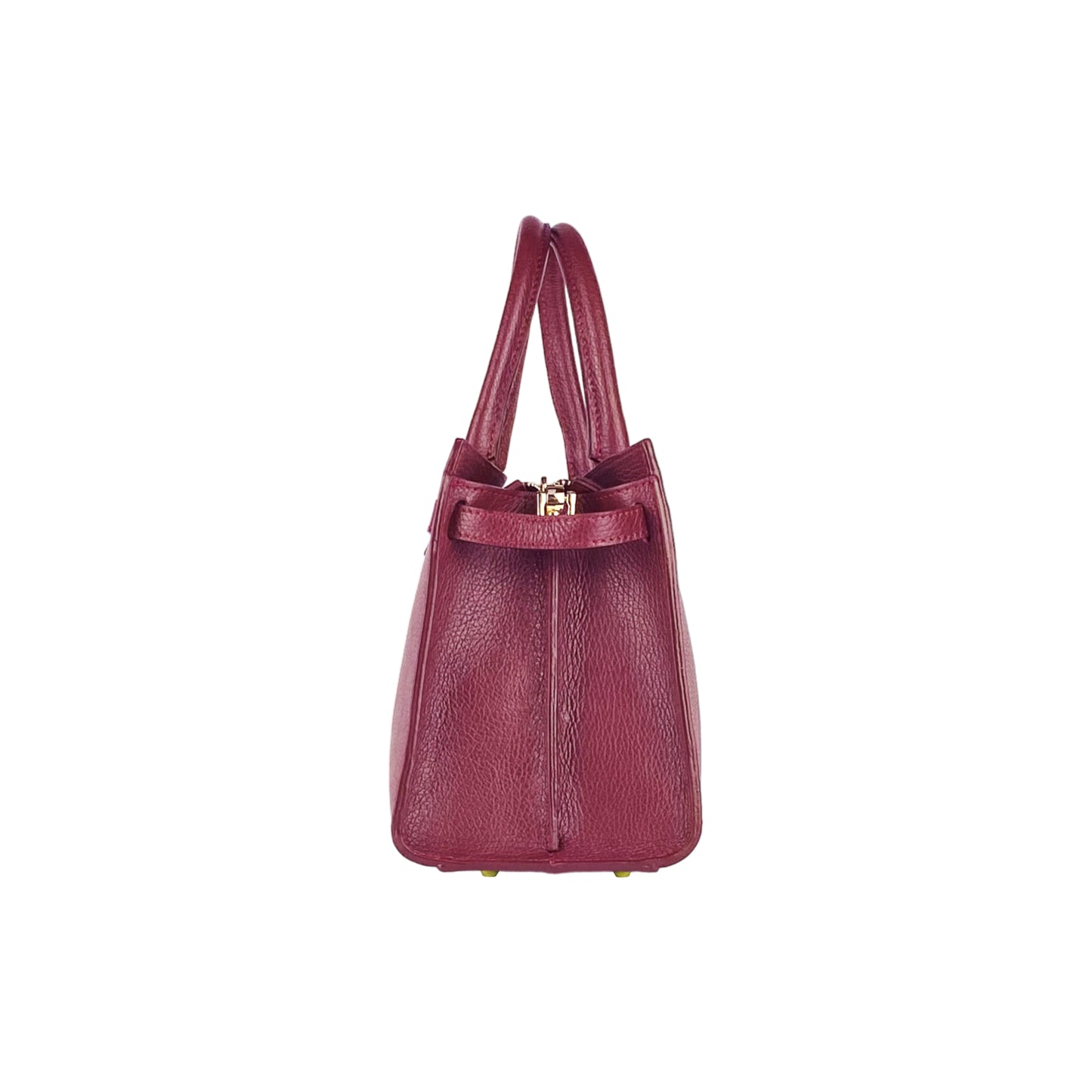 SYDNEY – Convertible shopping bag made of genuine leather, Made in Italy