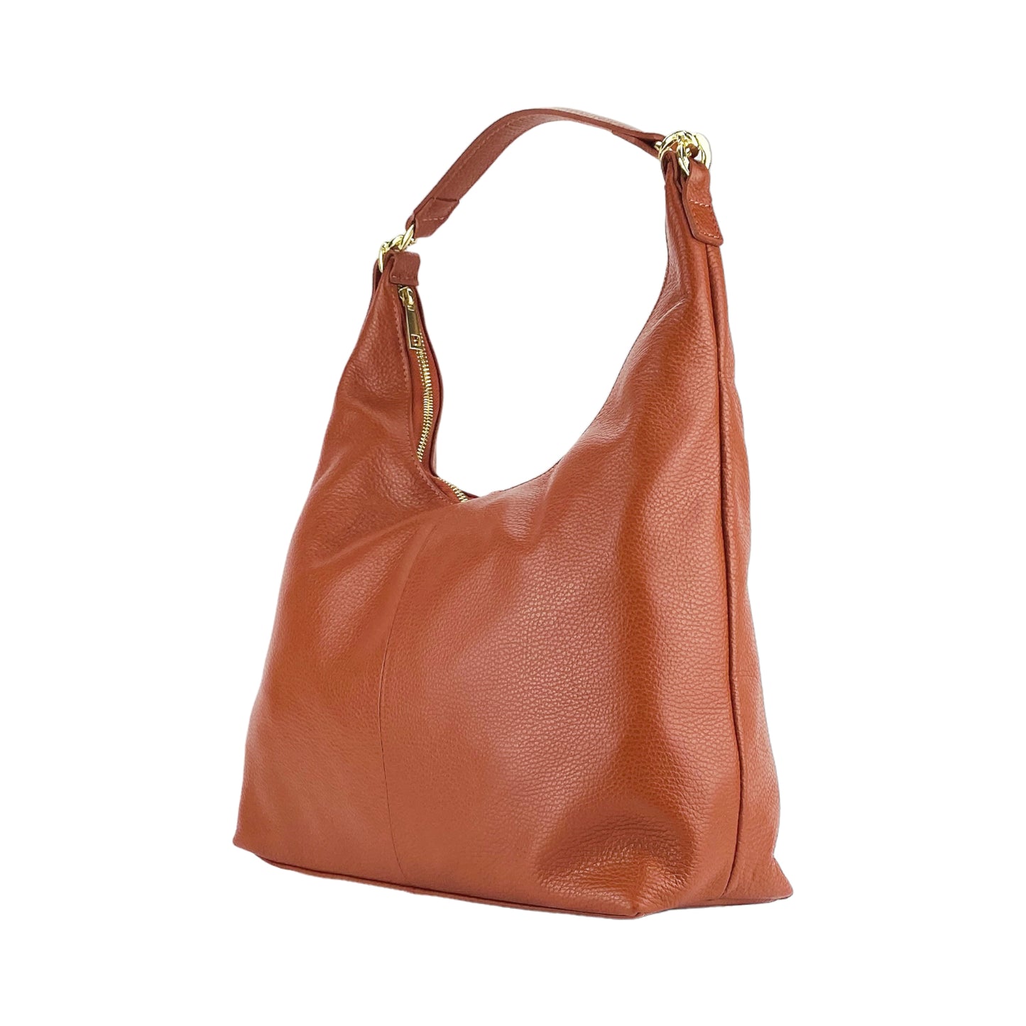 URORA – Weiche Damen-Umhängetasche aus echtem italienischem Leder RENATO BORZATTA – Italy since 1978