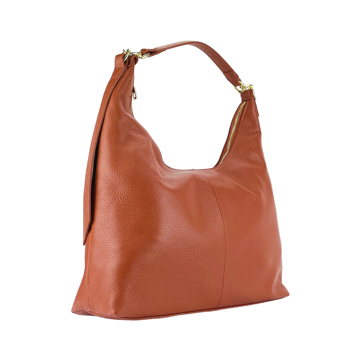 URORA – Weiche Damen-Umhängetasche aus echtem italienischem Leder RENATO BORZATTA – Italy since 1978