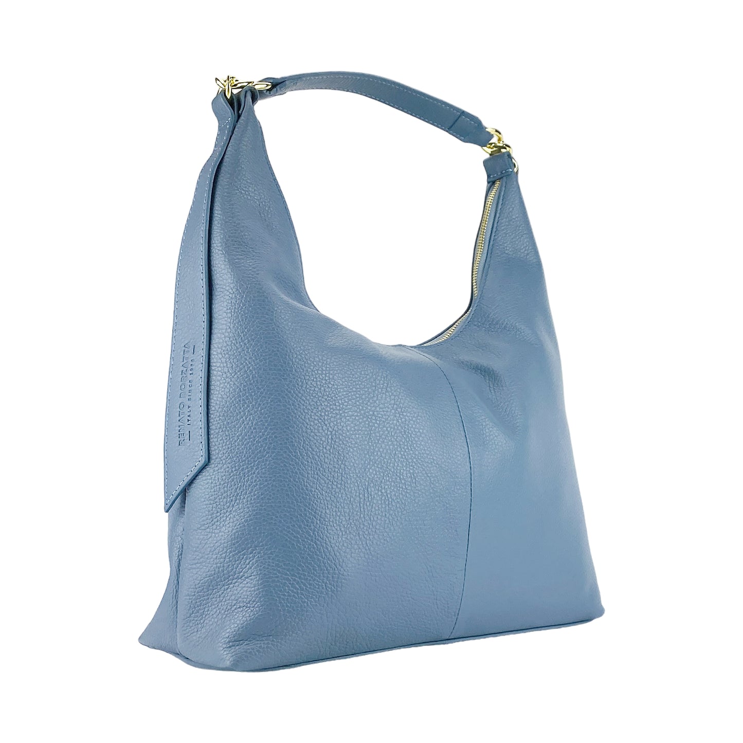 URORA – Weiche Damen-Umhängetasche aus echtem italienischem Leder RENATO BORZATTA – Italy since 1978