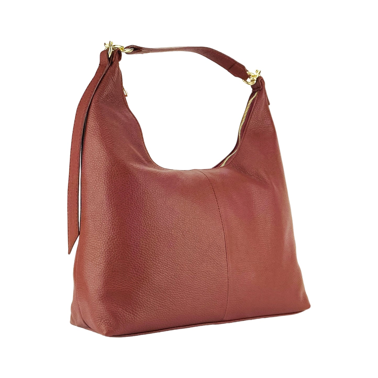 URORA – Weiche Damen-Umhängetasche aus echtem italienischem Leder RENATO BORZATTA – Italy since 1978