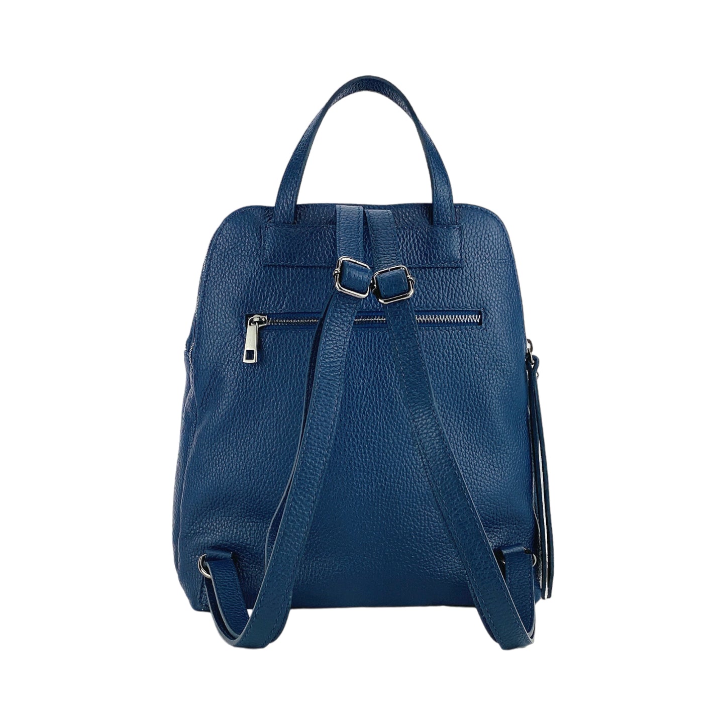 VIOLA – Damenrucksack aus echtem italienischem Leder mit zwei Fächern RENATO BORZATTA – Italy since 1978