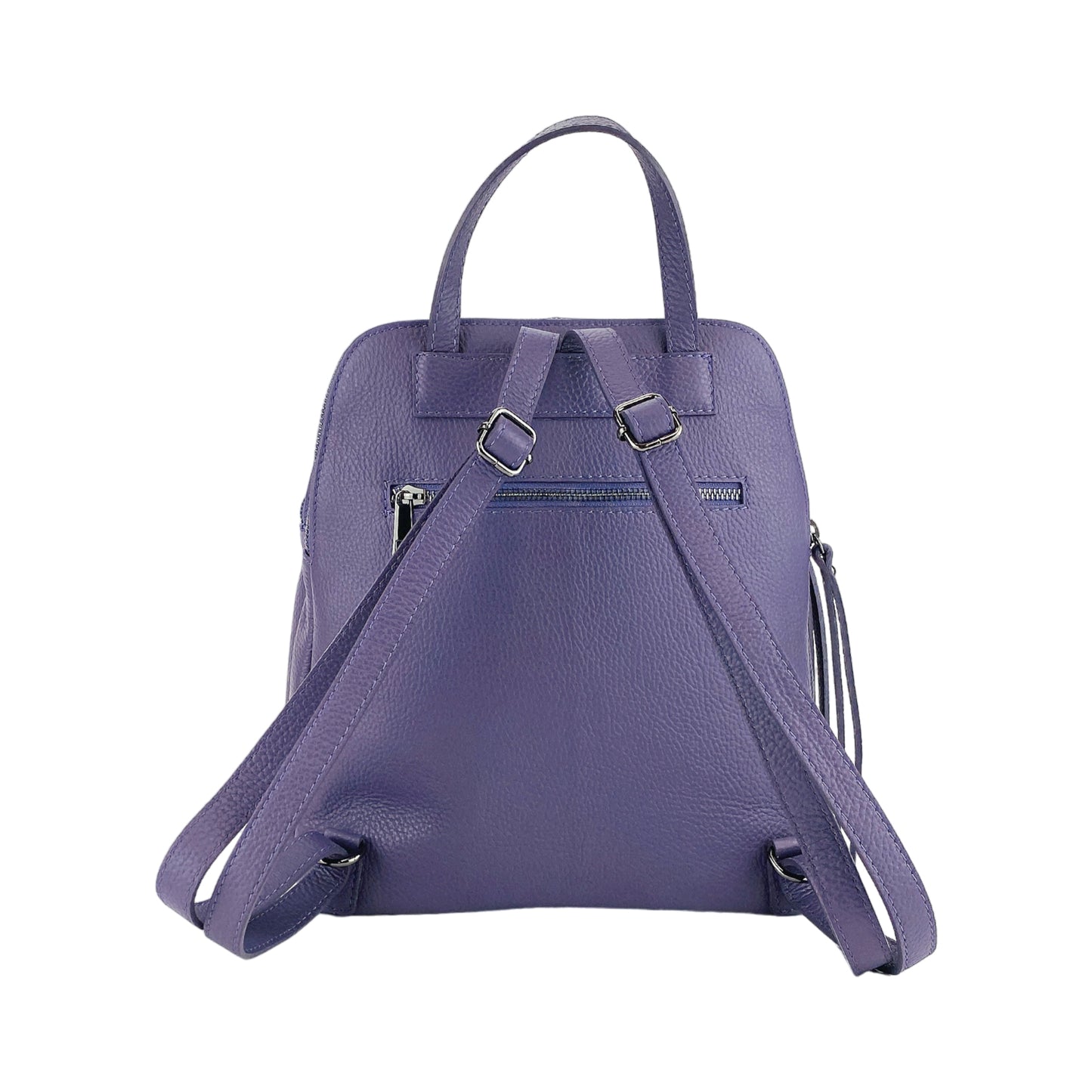 VIOLA – Damenrucksack aus echtem italienischem Leder mit zwei Fächern RENATO BORZATTA – Italy since 1978