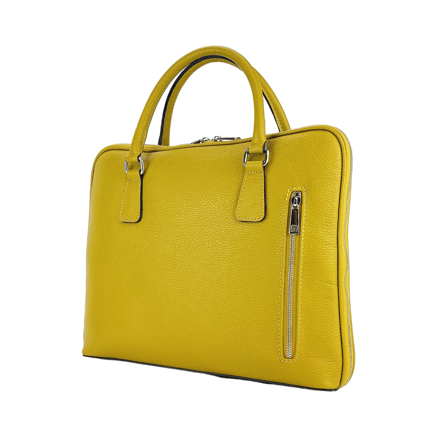 AMELIA – Unisex Business-Aktentasche aus echtem italienischem Leder RENATO BORZATTA – Italy since 1978