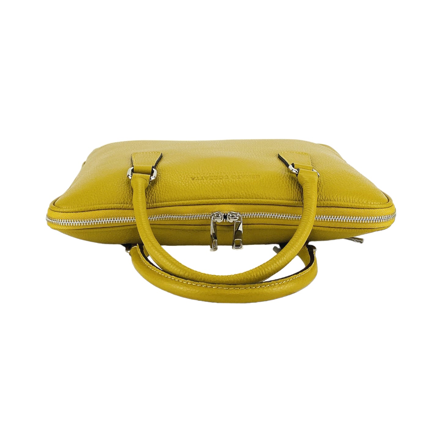 AMELIA – Unisex Business-Aktentasche aus echtem italienischem Leder RENATO BORZATTA – Italy since 1978