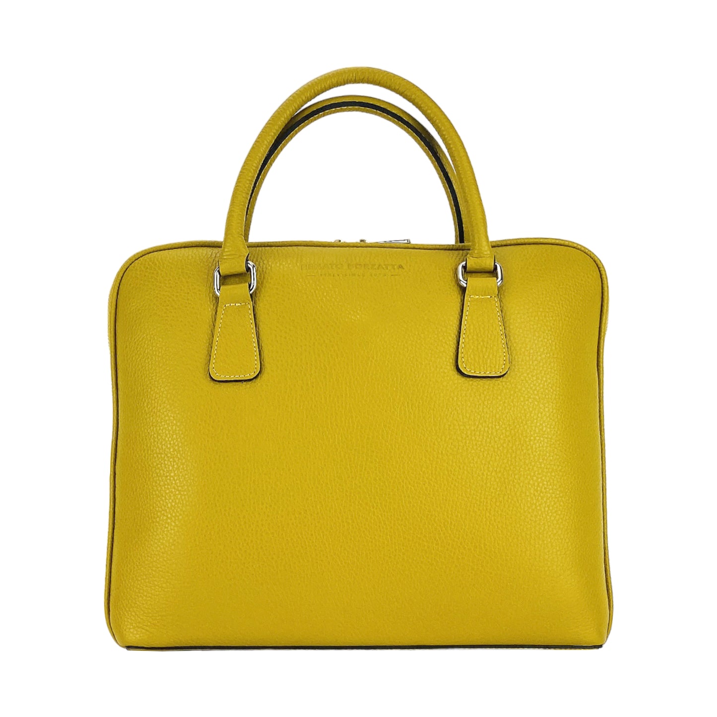 AMELIA – Unisex Business-Aktentasche aus echtem italienischem Leder RENATO BORZATTA – Italy since 1978