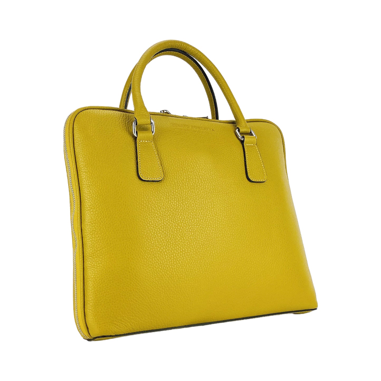 AMELIA – Unisex Business-Aktentasche aus echtem italienischem Leder RENATO BORZATTA – Italy since 1978