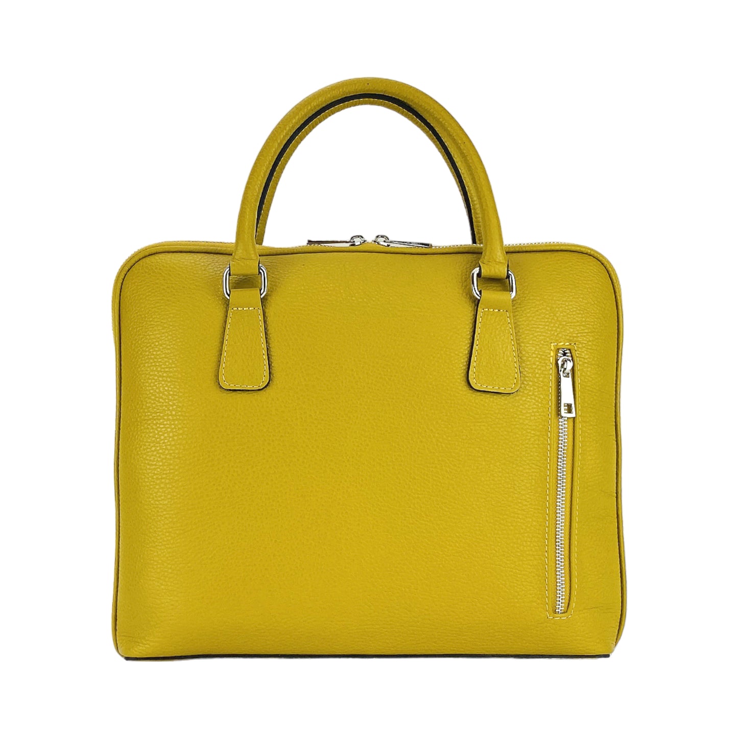 AMELIA – Unisex Business-Aktentasche aus echtem italienischem Leder RENATO BORZATTA – Italy since 1978