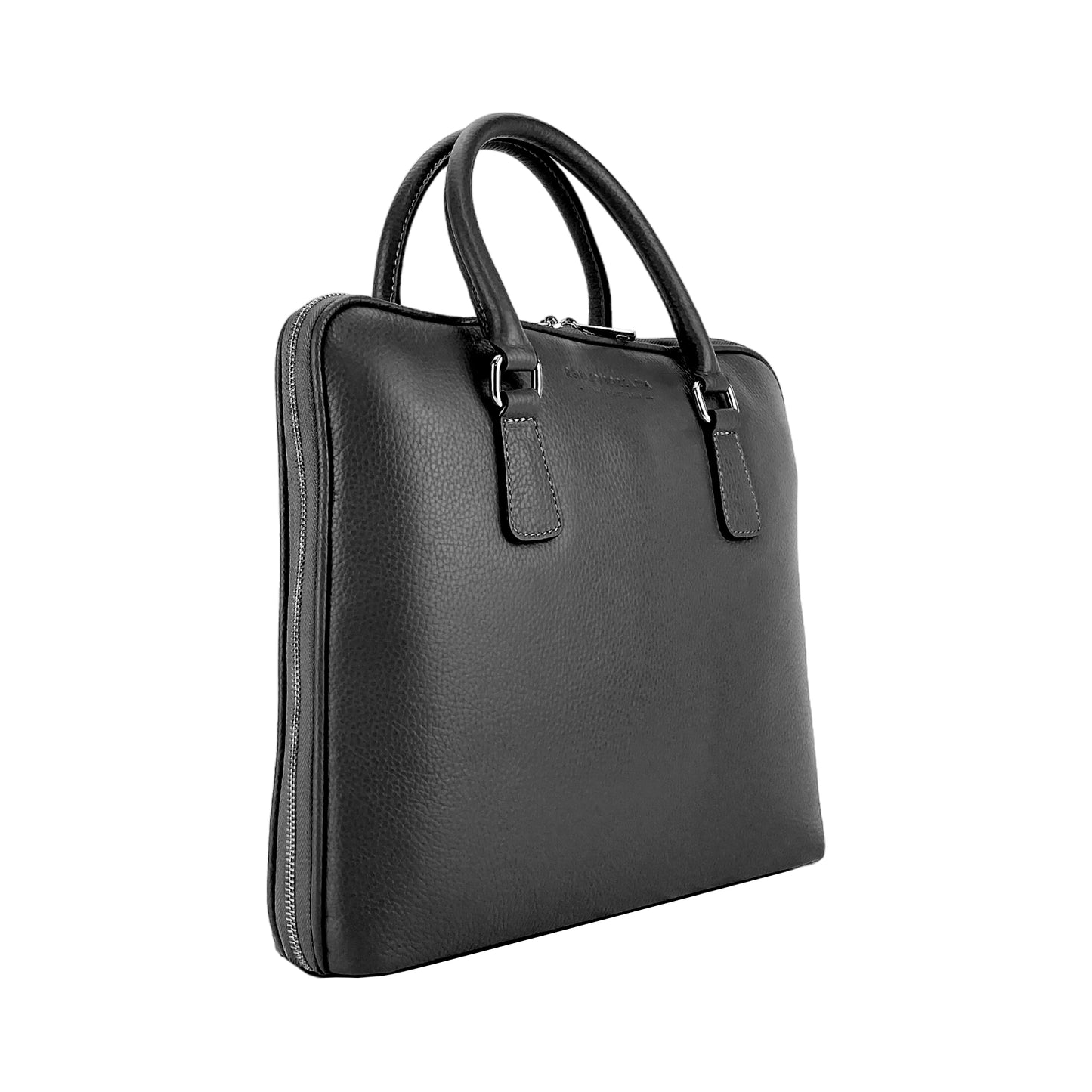 AMELIA – Unisex Business-Aktentasche aus echtem italienischem Leder RENATO BORZATTA – Italy since 1978