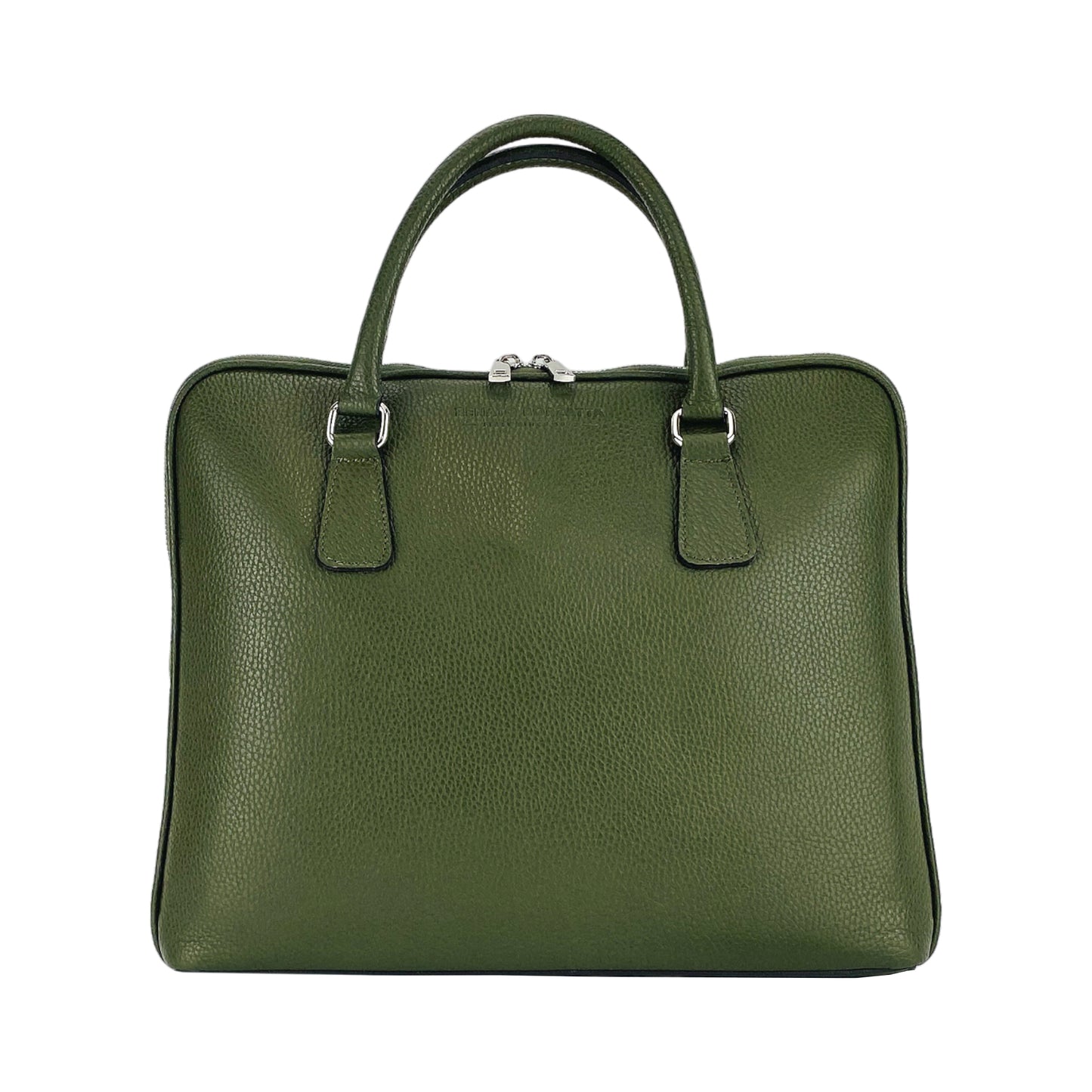 AMELIA – Unisex Business-Aktentasche aus echtem italienischem Leder RENATO BORZATTA – Italy since 1978