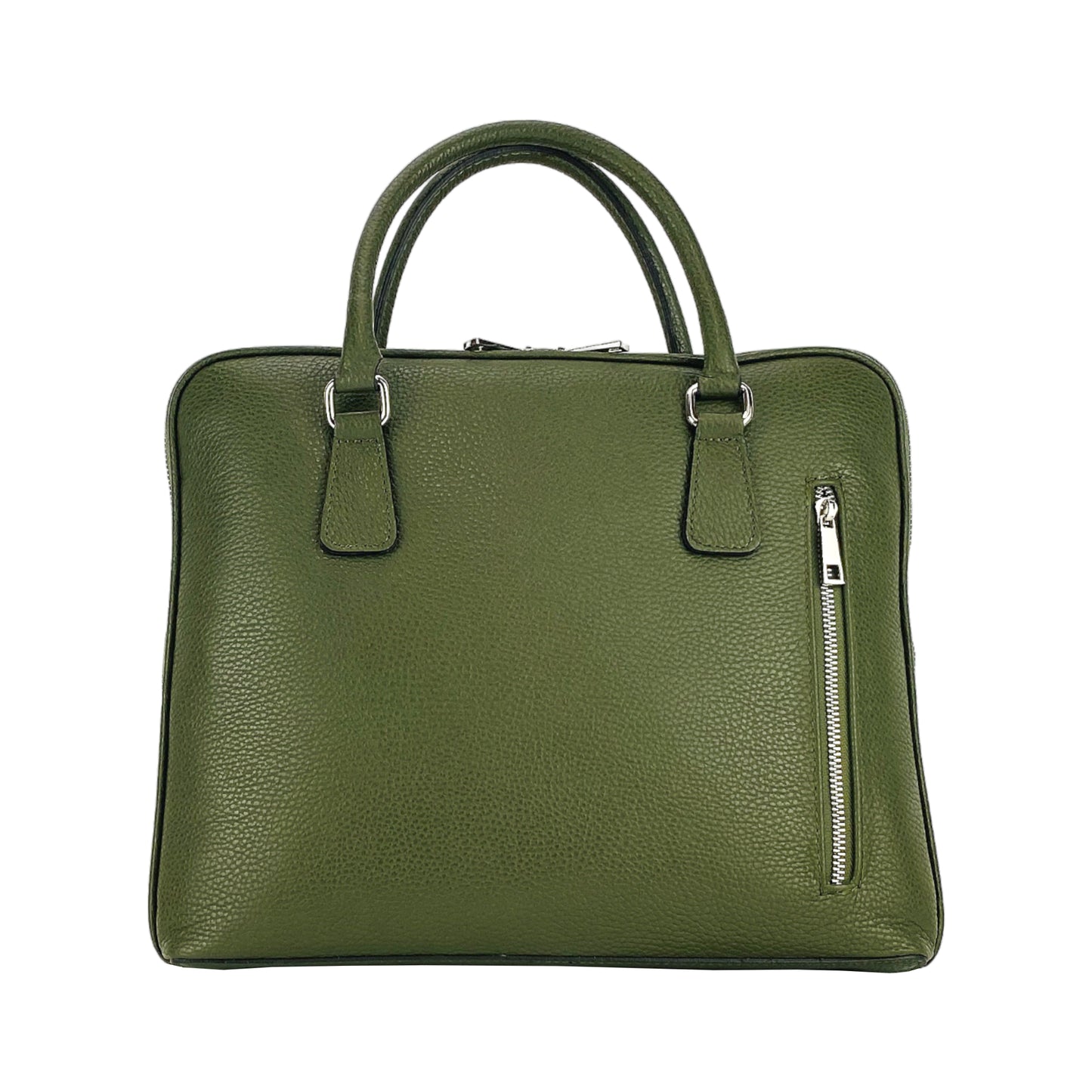 AMELIA – Unisex Business-Aktentasche aus echtem italienischem Leder RENATO BORZATTA – Italy since 1978